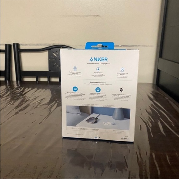 Anker PowerWave 5 Pad Black,Charging pad /New - Picture 6 of 7